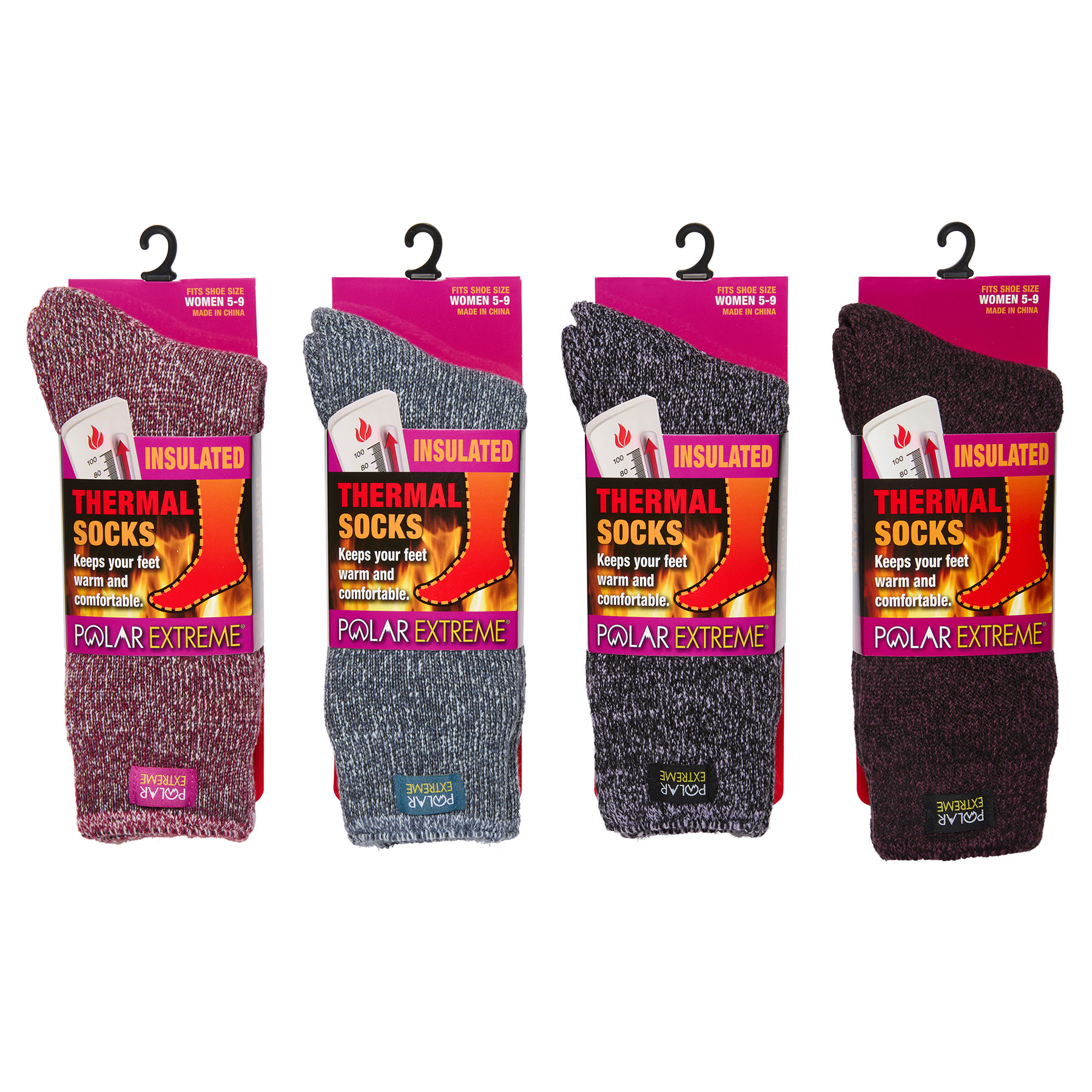 INSULATED THERMAL SOCK POLAR EXT WMN