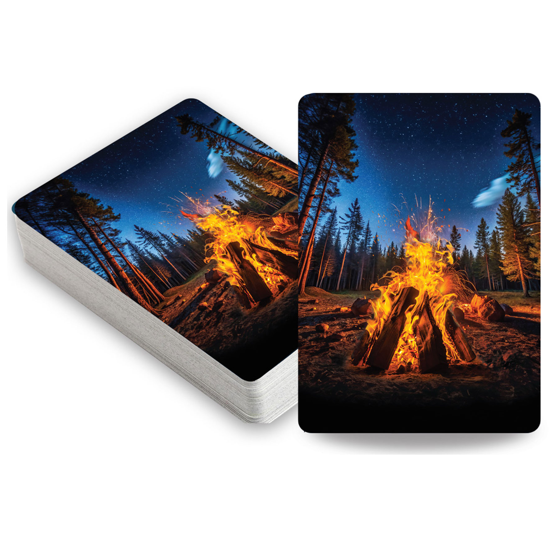 FIRE SCENE PLAYING CARDS
