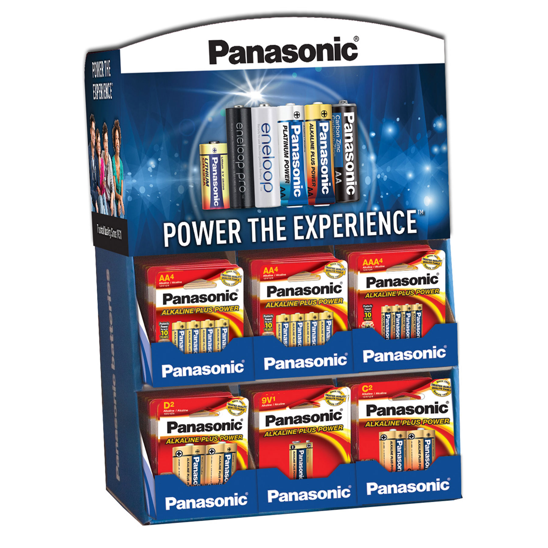 BATTERY PANASONIC ALKALINE 61/DS