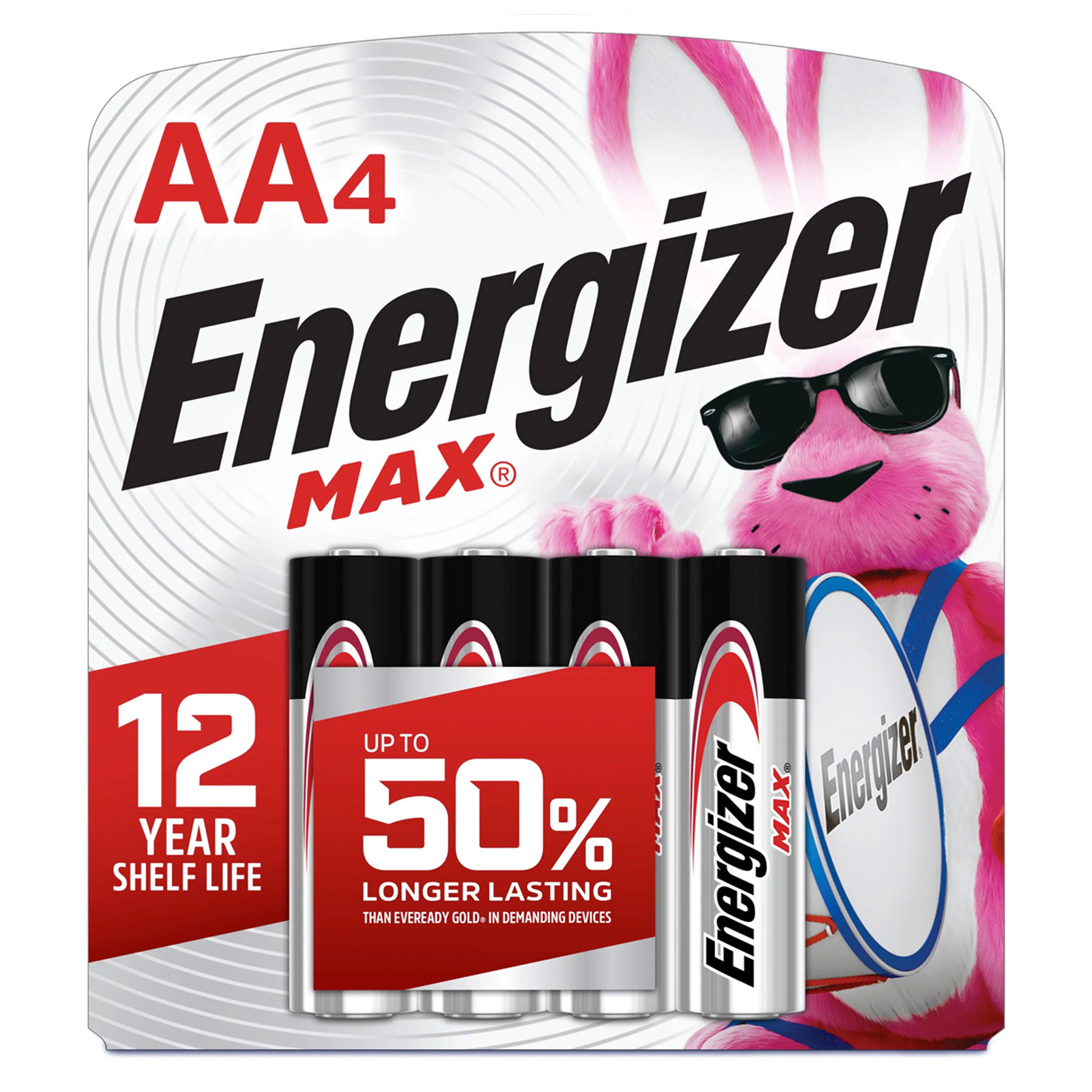 BATTERY ENERGIZER MAX 4-AA ALKA