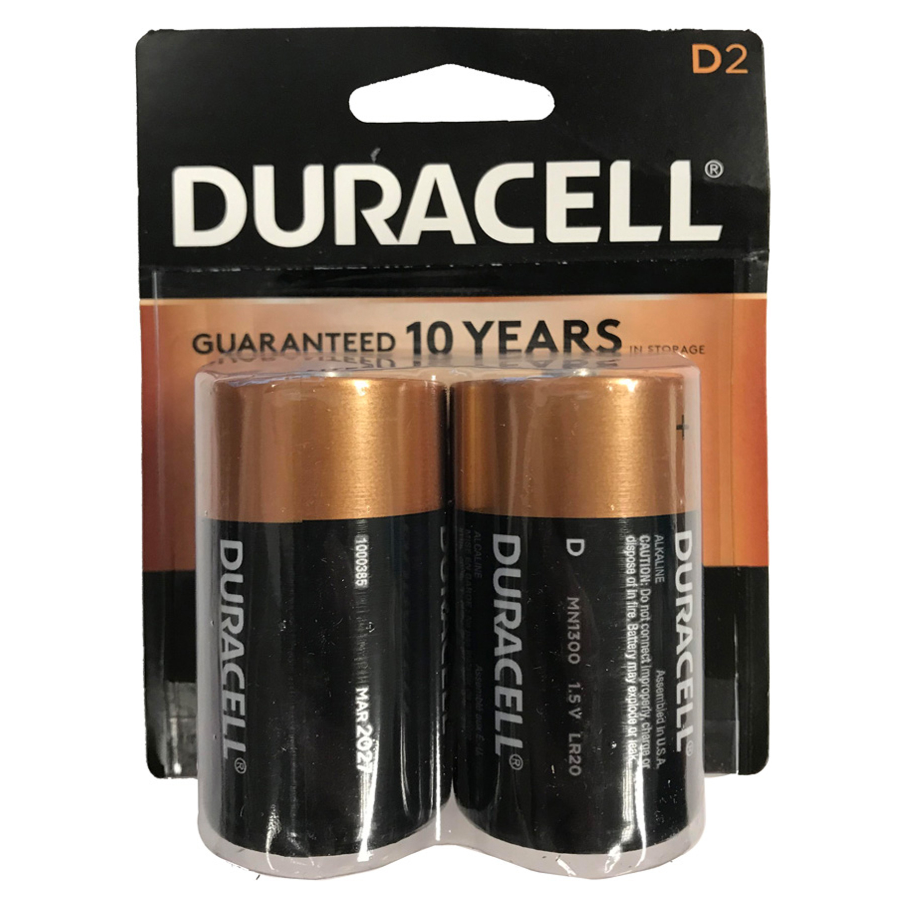 BATTERY DURACELL 2-D (USA)