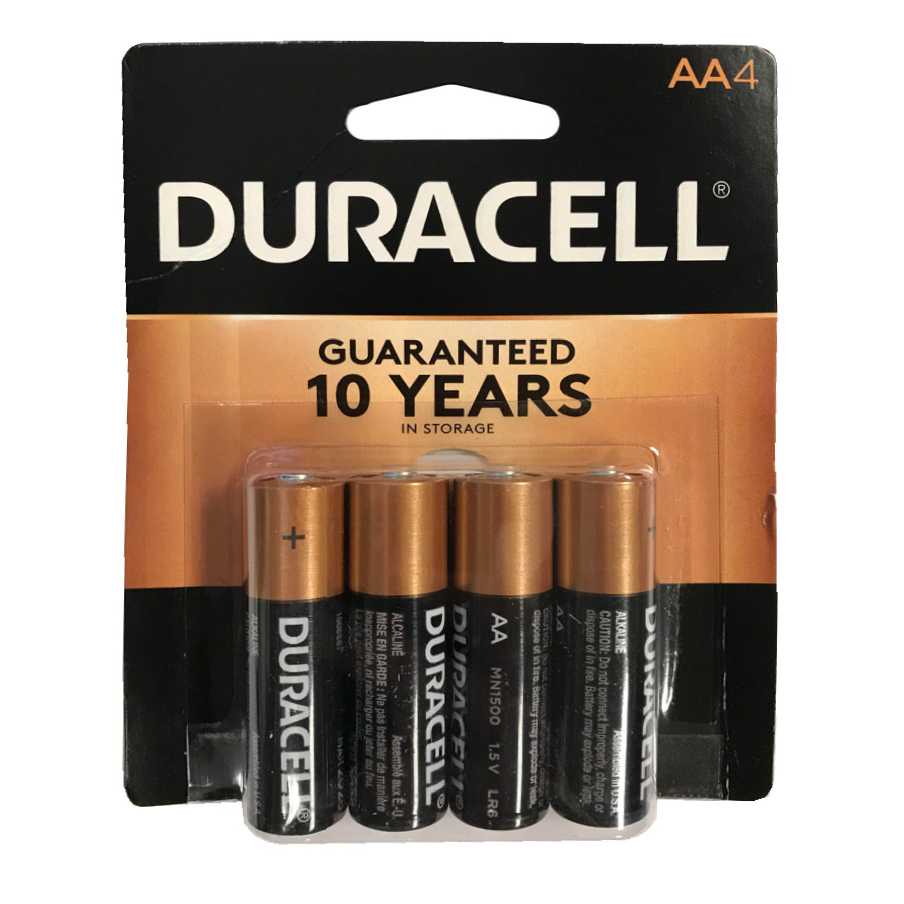 BATTERY DURACELL 4-AA (USA)