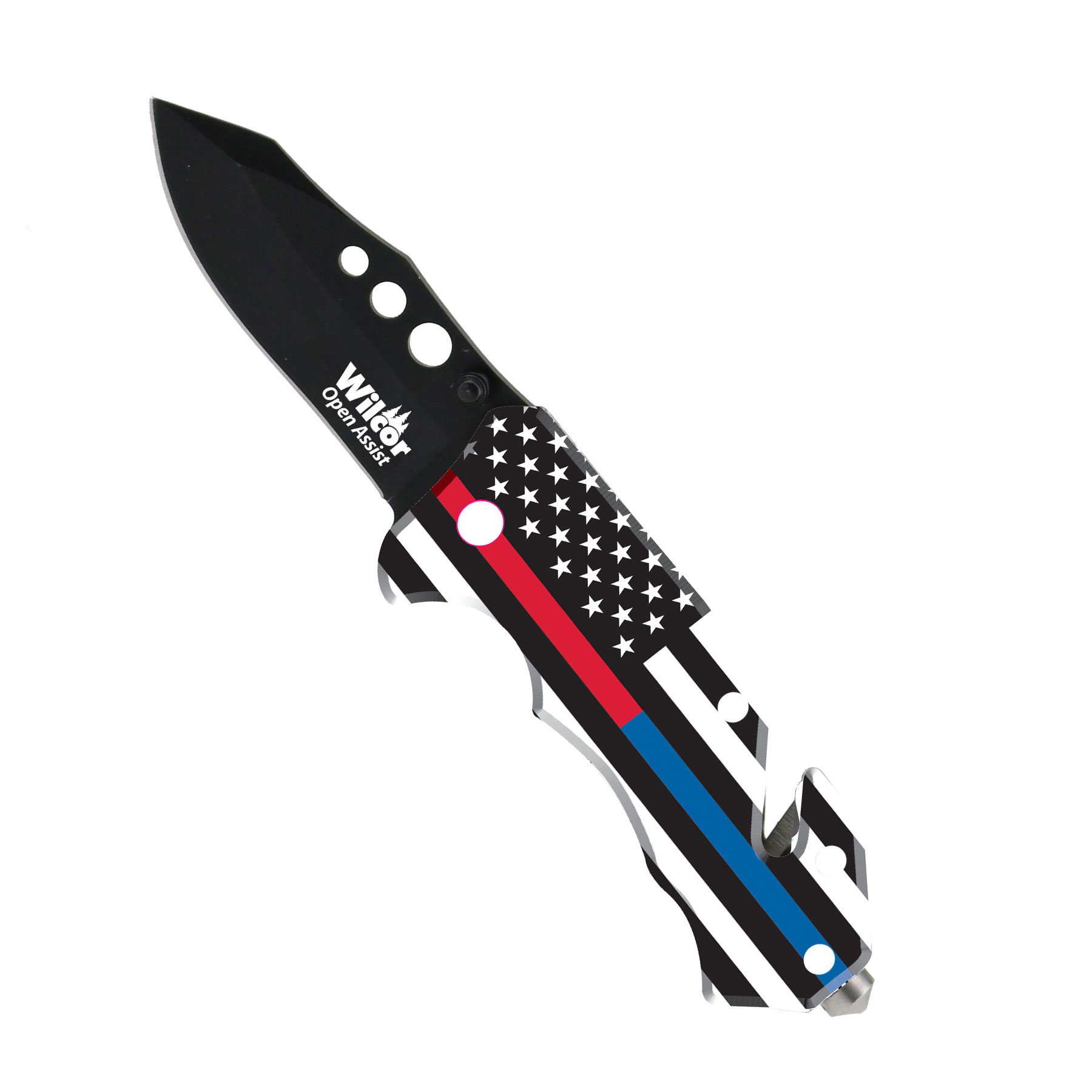 FIRST RESPONDER FLAG KNIFE