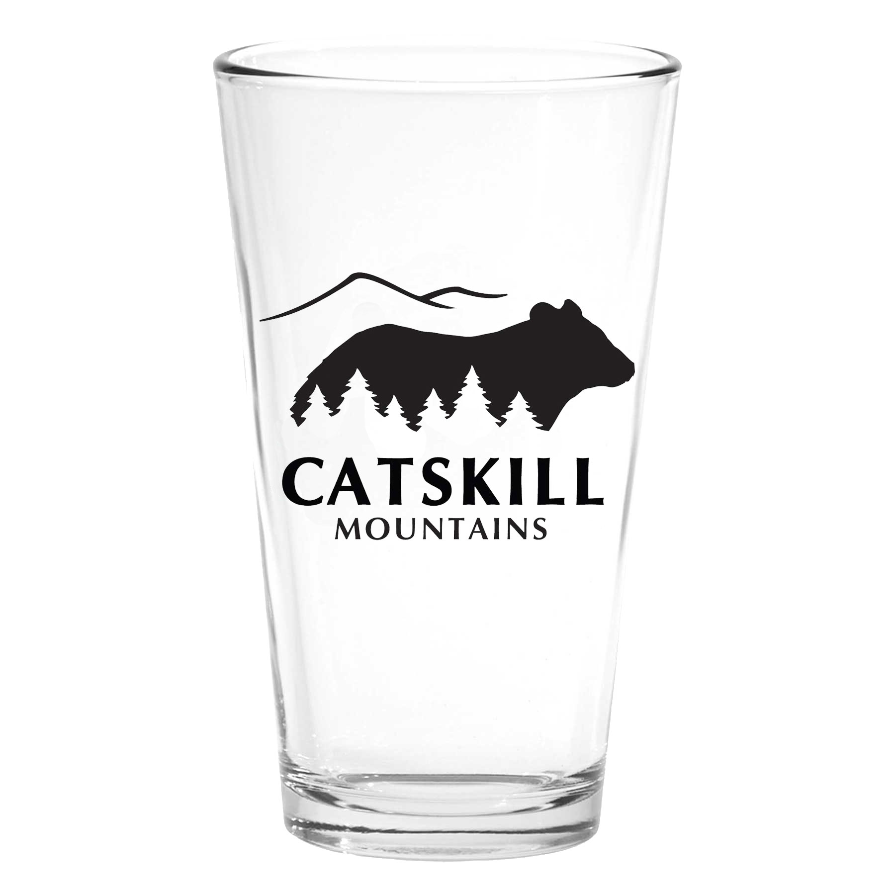 PINT GLASS CATSKILL MOUNTAINS