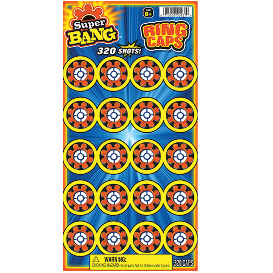 SUPER BANG RING CAPS 320