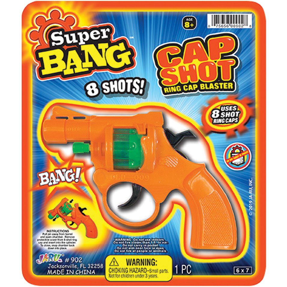 SNUBNOSE CAP GUN 8 SHOT