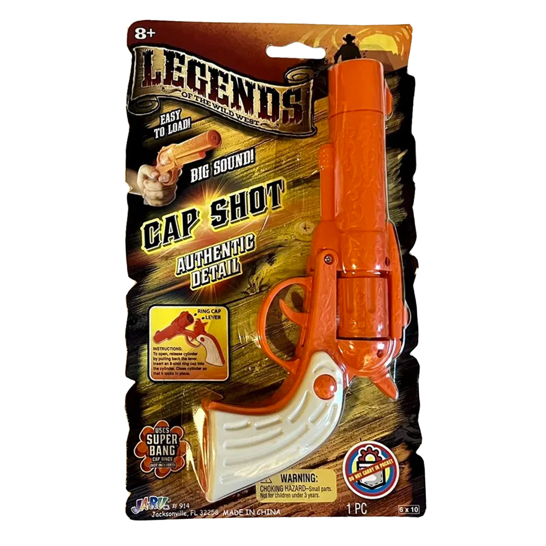 WILD WEST RING CAP GUN