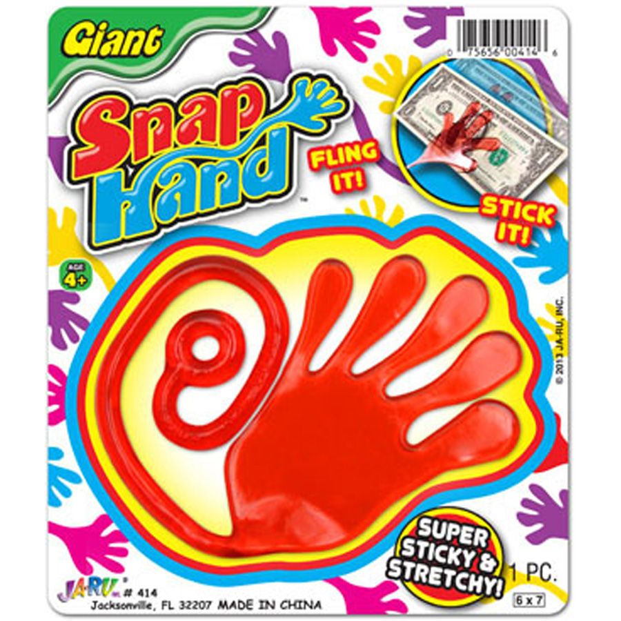 GIANT SNAP HAND ASST