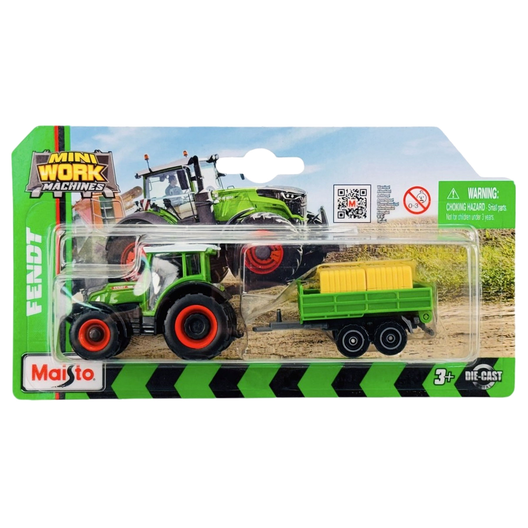 MINI FARM TRACTORS W/TRAILERS ASST