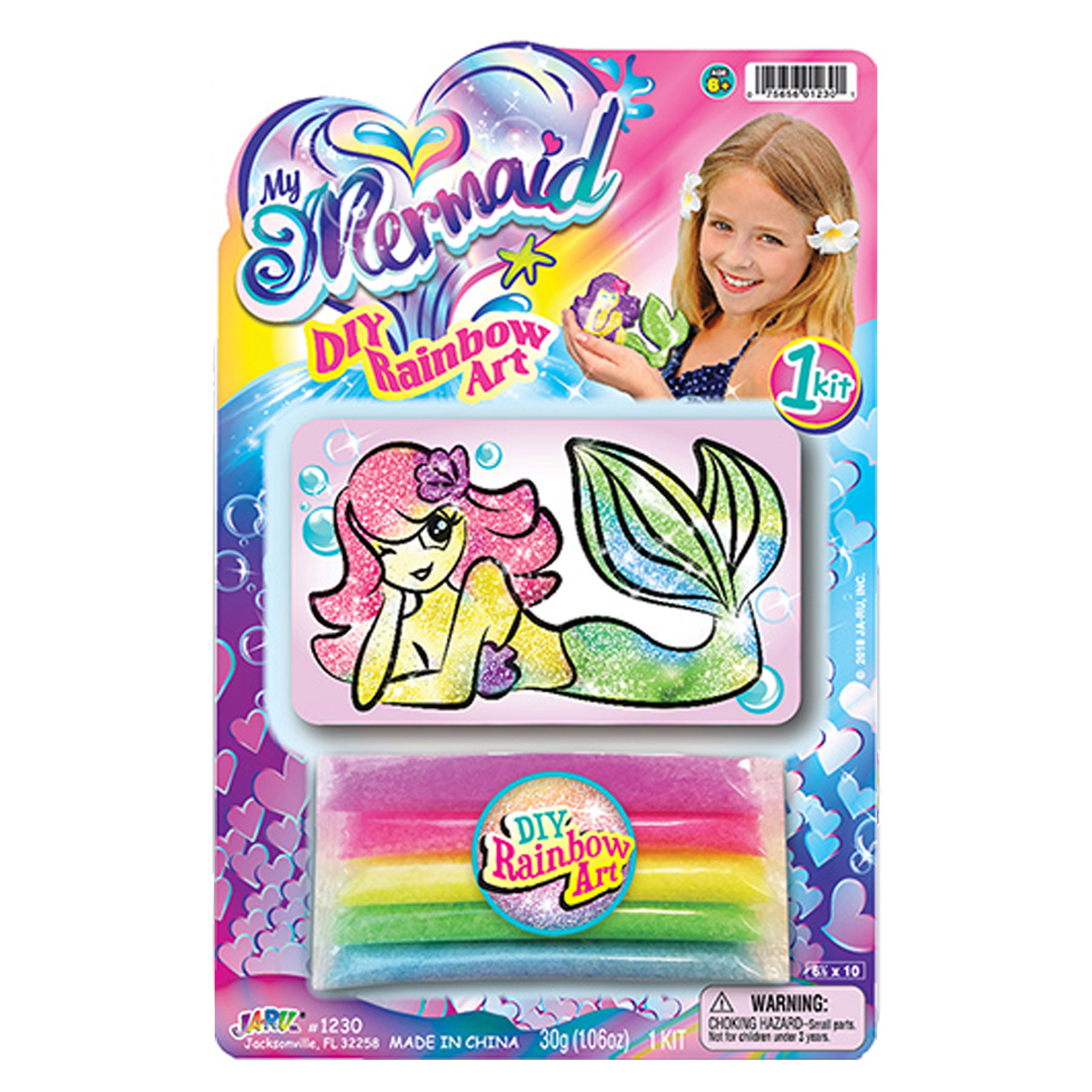 RAINBOW ART MERMAID/UNICORN ASST