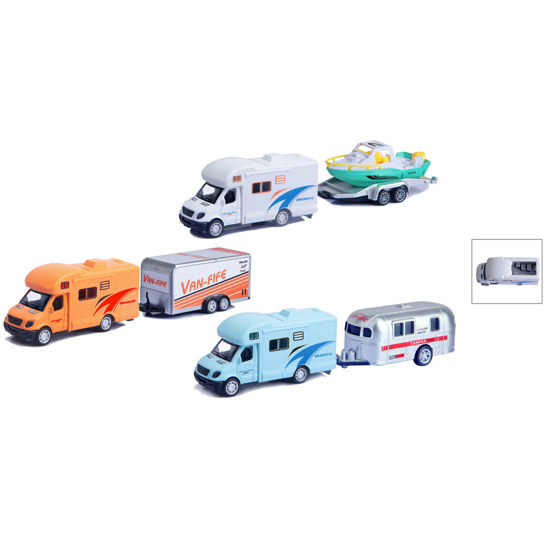 MOTOR HOME PULLING TRAILER ASST