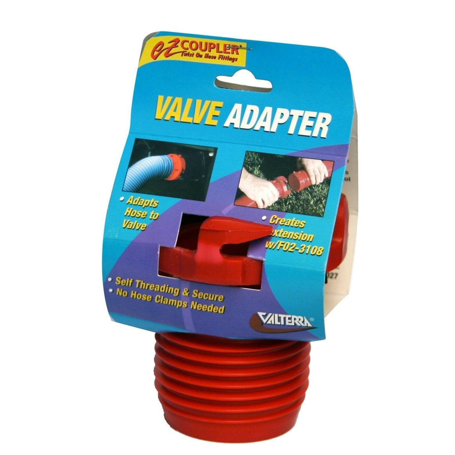 EZ STR. HOSE ADAPTER RED