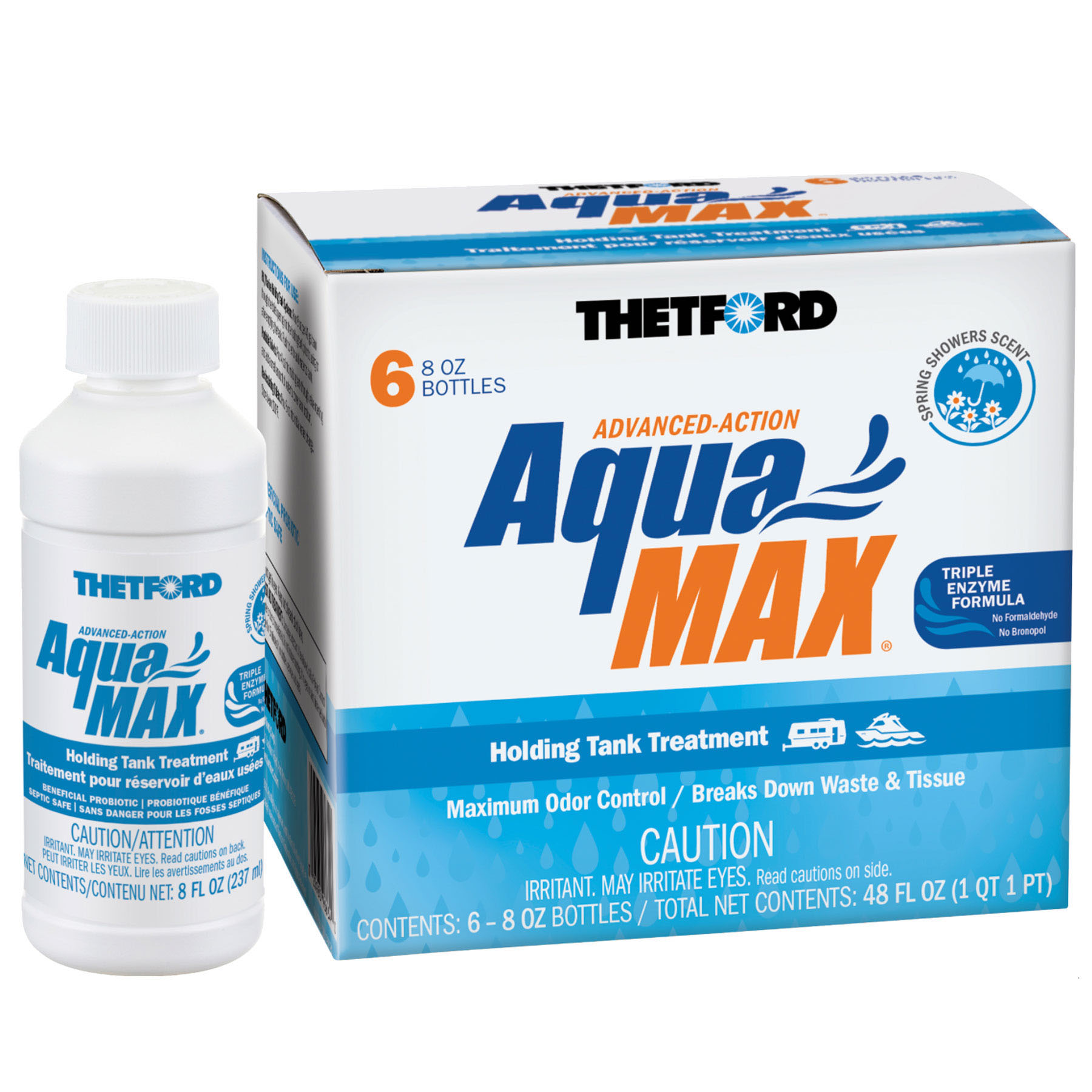 AQUAMAX SPRING 8OZ 6 PK