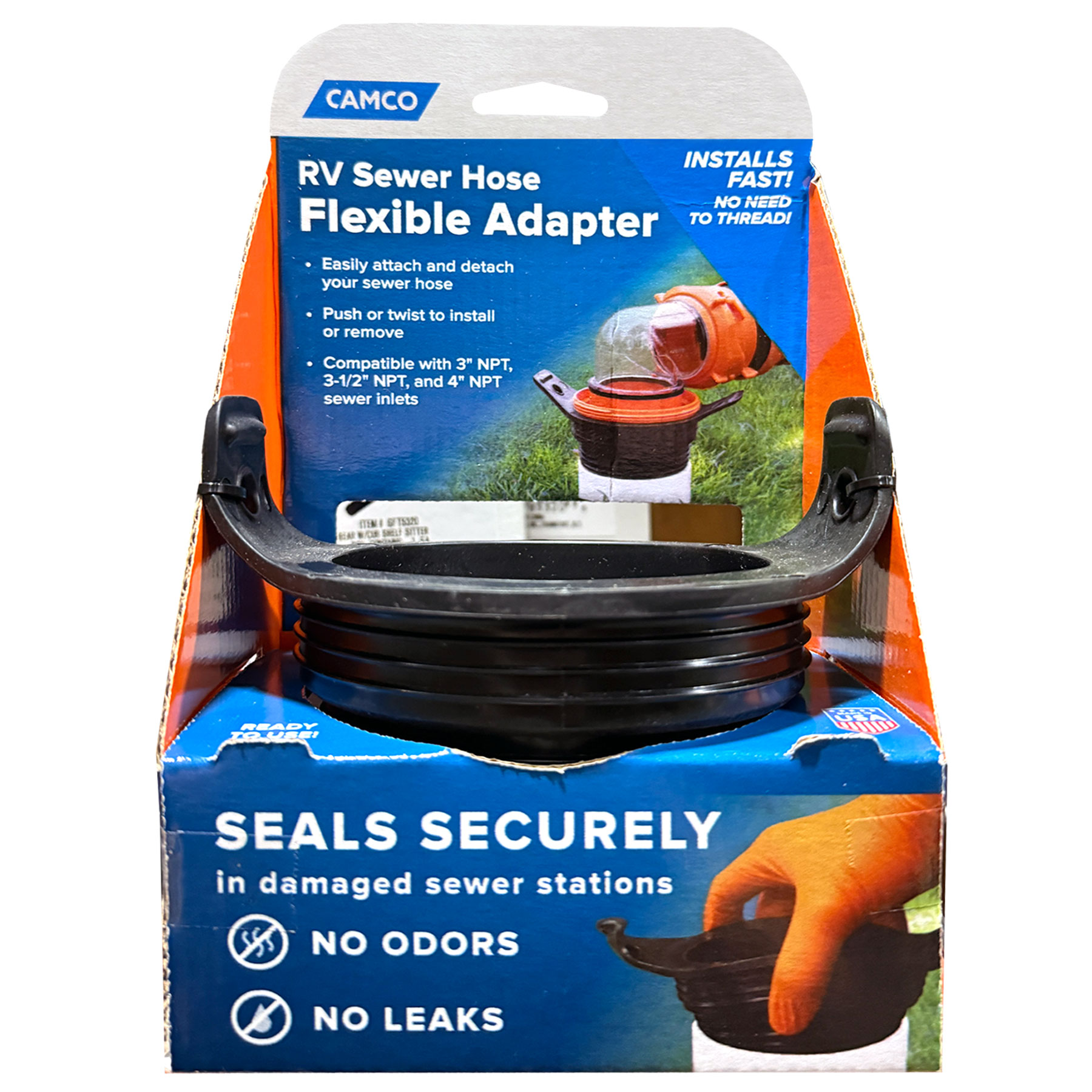 SEWER HOSE SEAL, FLEX 3-IN-1