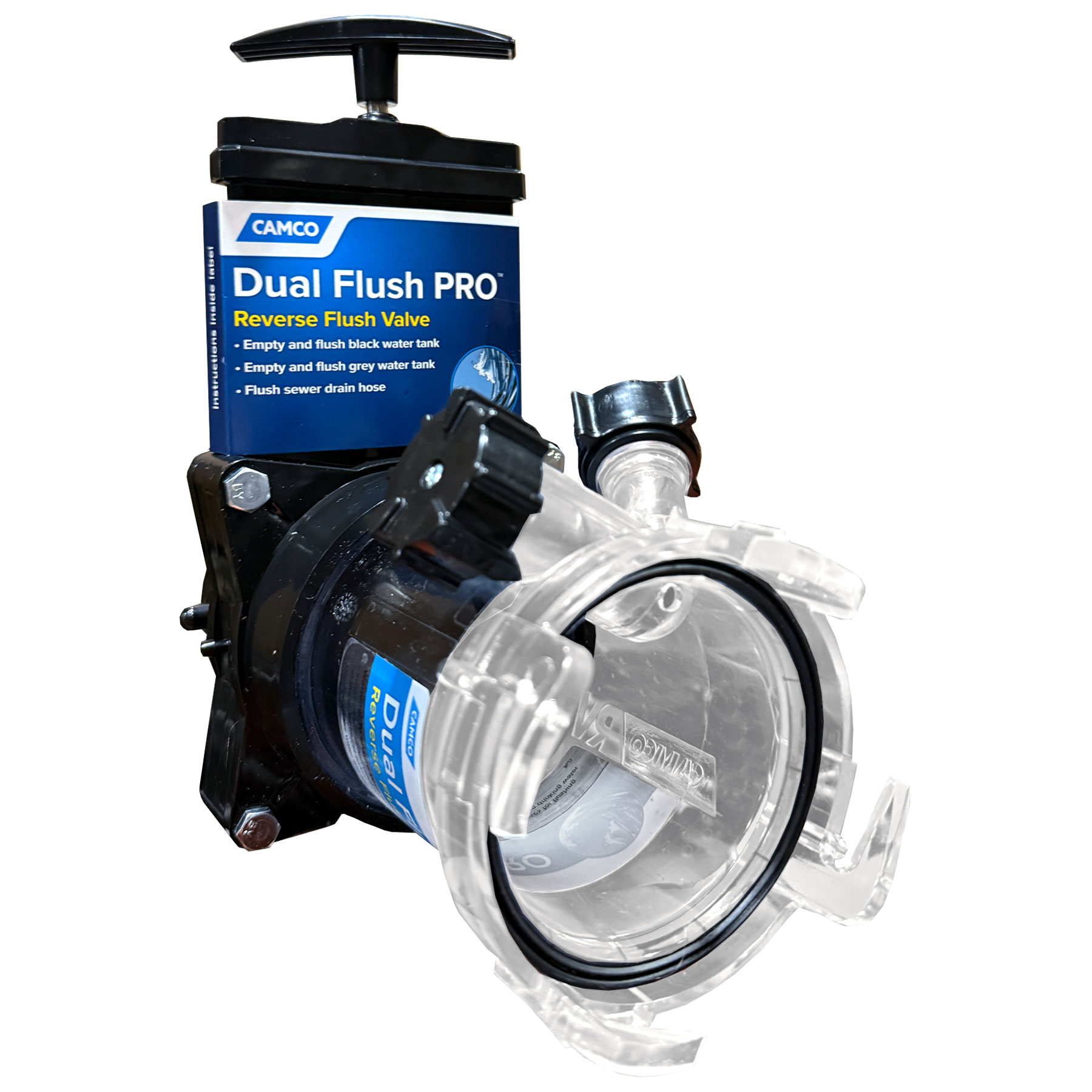 DUAL FLUSH PRO W/ GATE VALVE