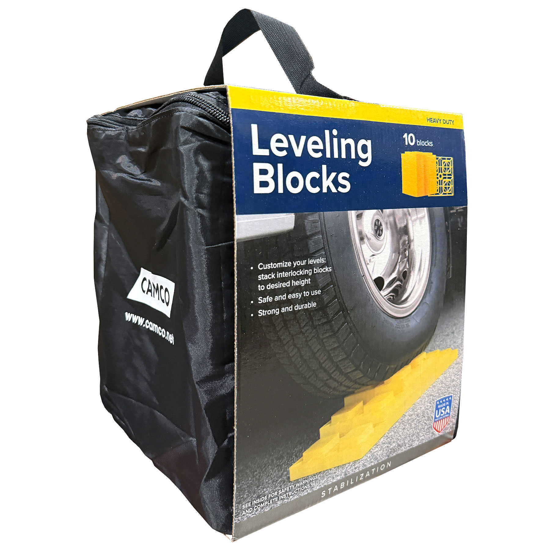 LEVELING BLOCKS 10 PACK CAMCO