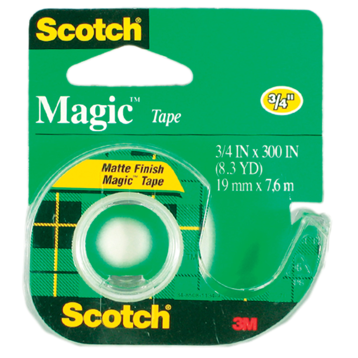 TAPE 3/4X300 MAGIC TRANSPARENT