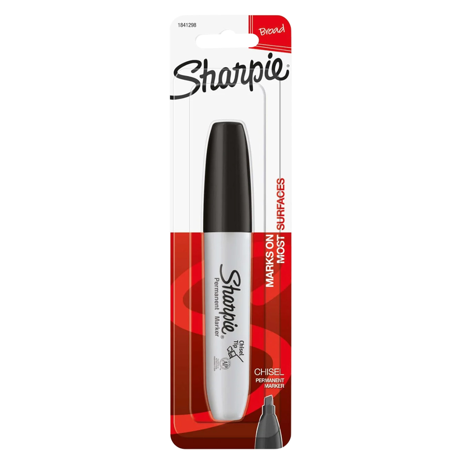 MARKING PEN BLK SHARPIE CARDED