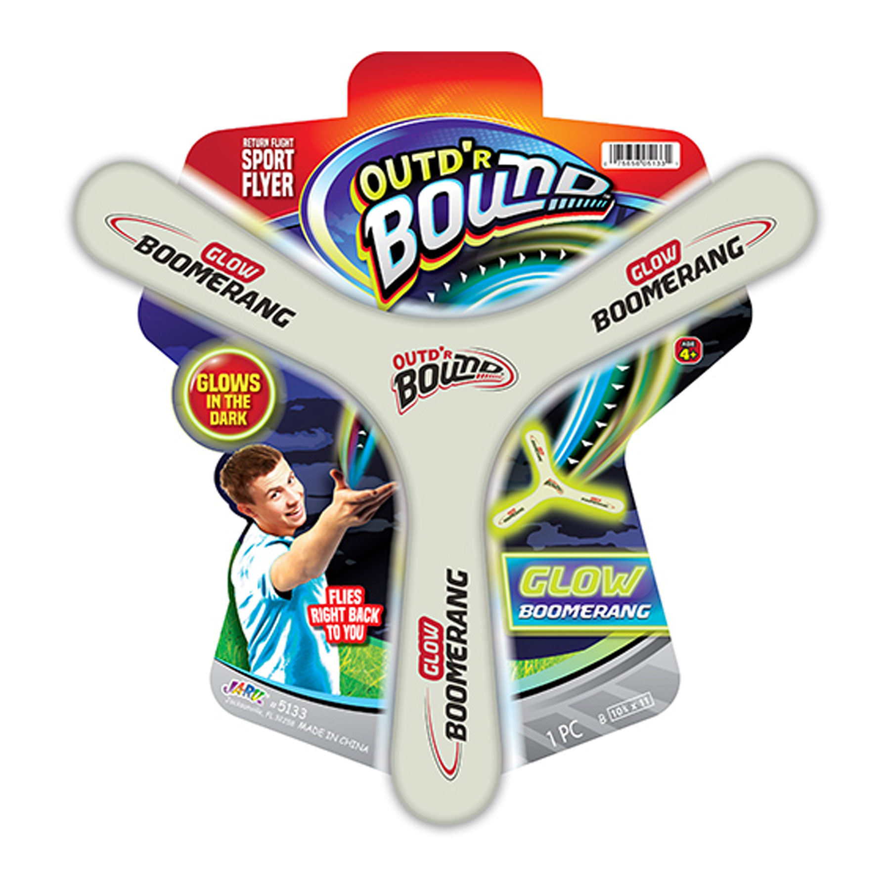 GLOW BOOMERANG ASST