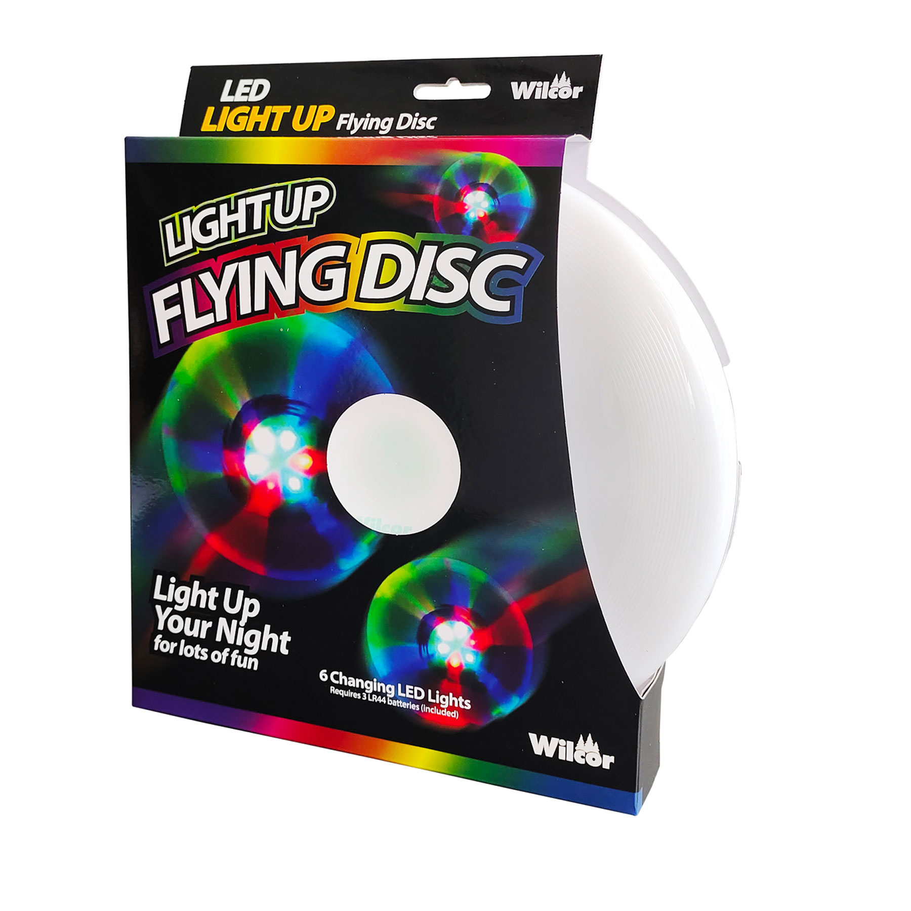 LED FLYING DISC 12/CS