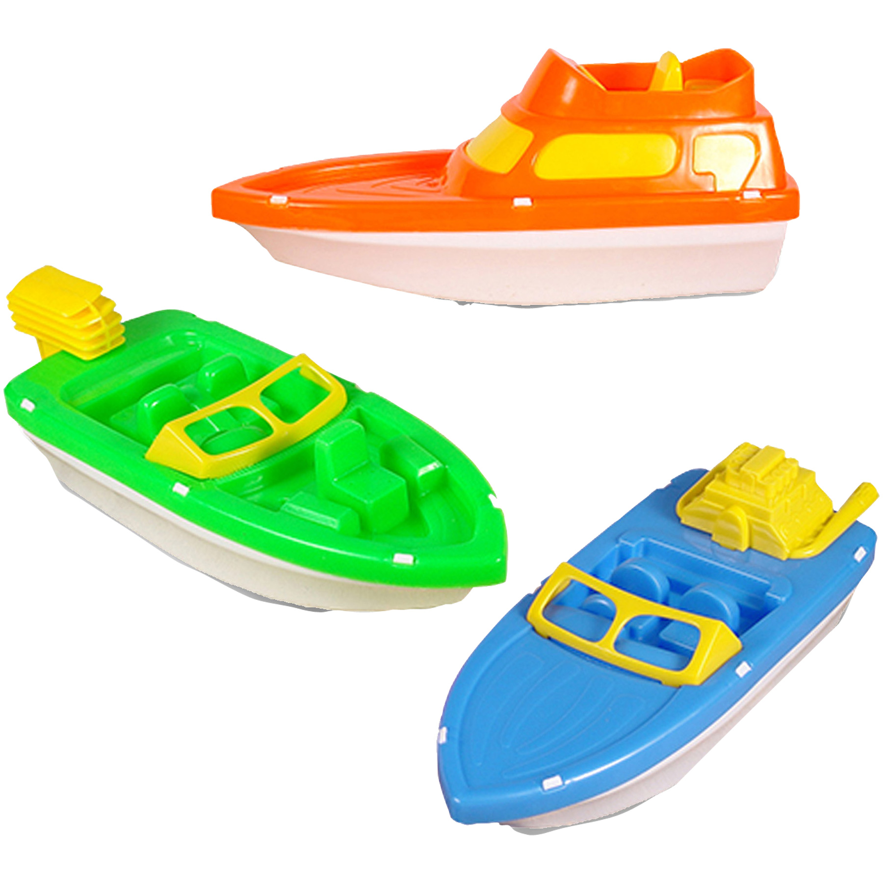 PLASTIC BOATS ASST 10.5