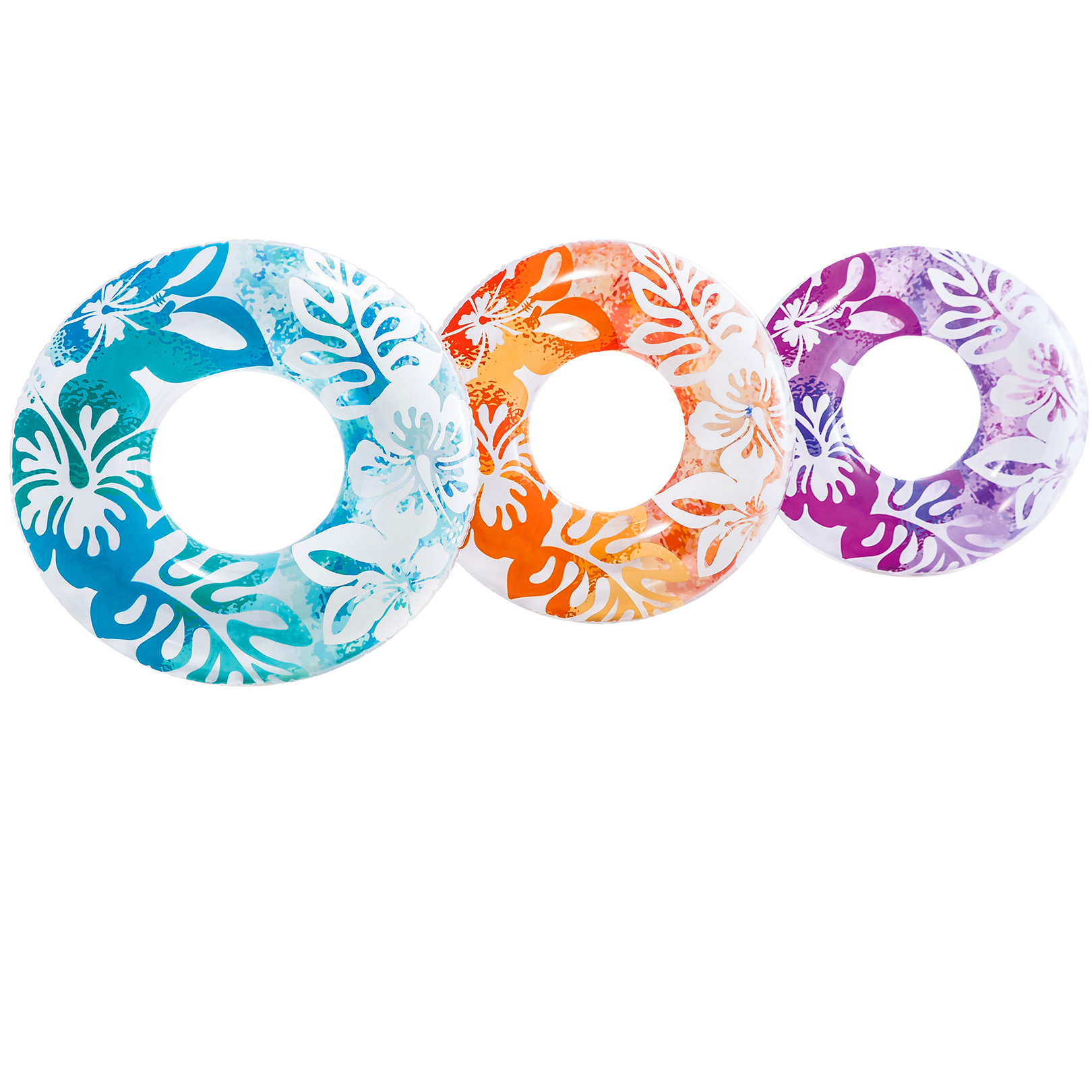 CLEARCOLOR TUBES W/ FLOWERS 36