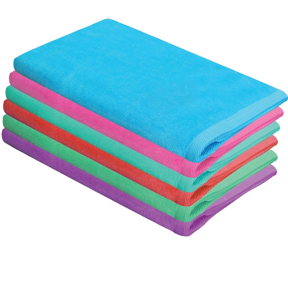 BATH TOWEL TERRY LOOP SOLID COLORS 30x60