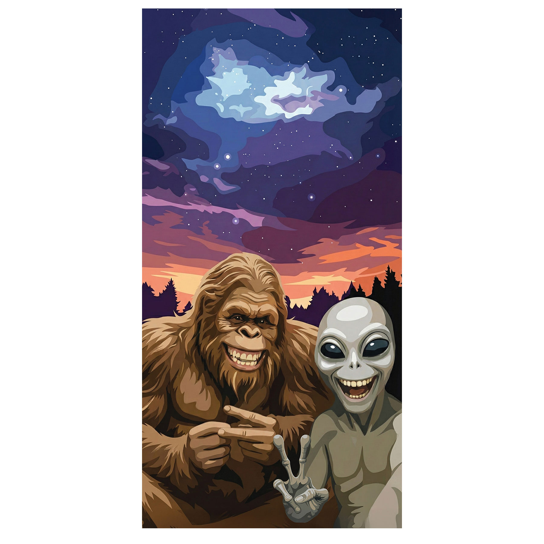 FANTASY SELFIE BEACH TOWEL 30X60