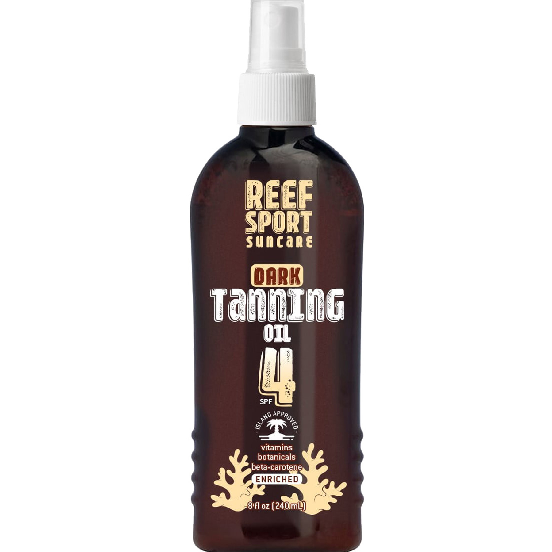 REEF SPORT TANNING OIL SPF 4-8OZ